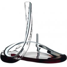 Riedel Decanter Mamba Fatto a Mano Black/White wijnkaraf