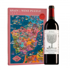 Wijnpuzzel Spanje & Rioja Selvanevada